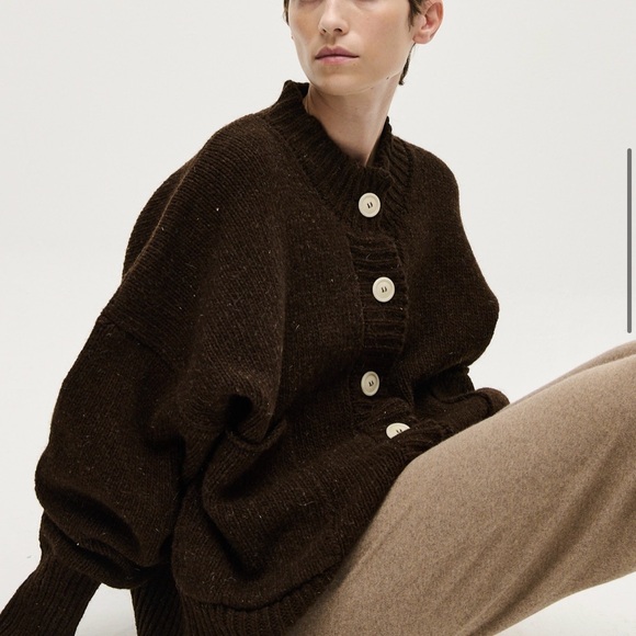 Babaa cardigan no11 earth - Picture 3 of 12